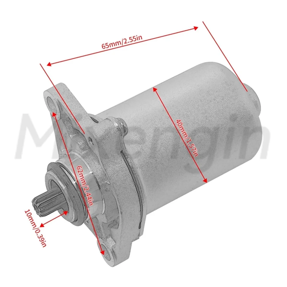 Motorcycle Starter Motor Electrical Starter For Honda NE50 SA50 Aprilia Sport City SR Piaggio ZIP 50 SP Diesis 2T 31210-GR1-004