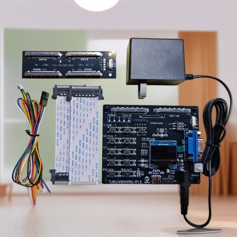 tcon vgh vgl vcom voltage regulation programmer