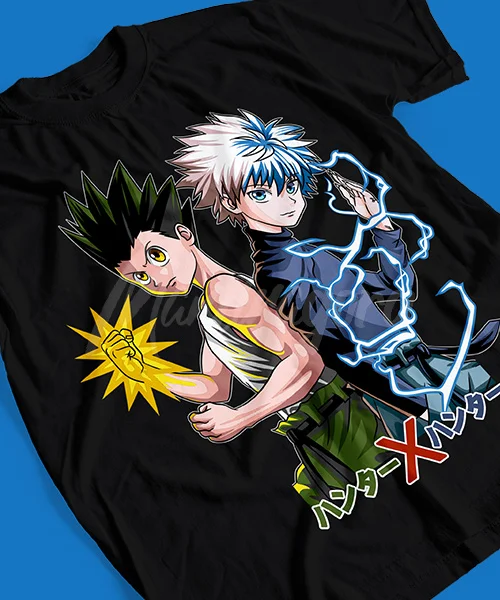 T-shirt for Anime Hunter x Hunter: Gon Freecss y Killua Zoldyck