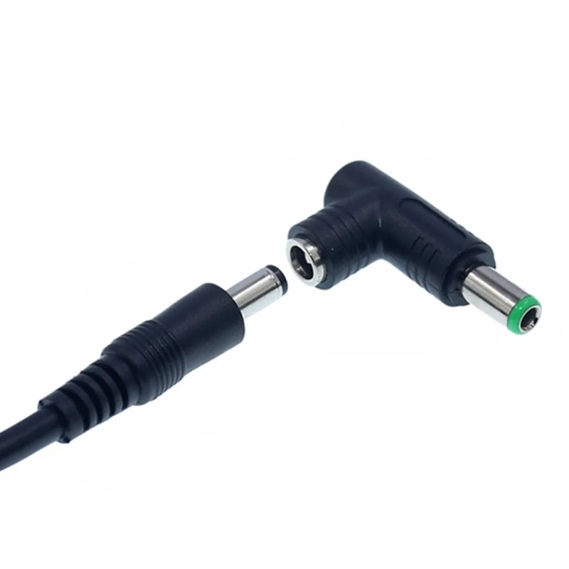  2PCS 240W Heavy Duty DC5.5x2.1mm Power Jacks Plug Adapter DC5525 Female Plug for Multiple Devices DC7.4x5.0HP/DC6.5x4.4mm
