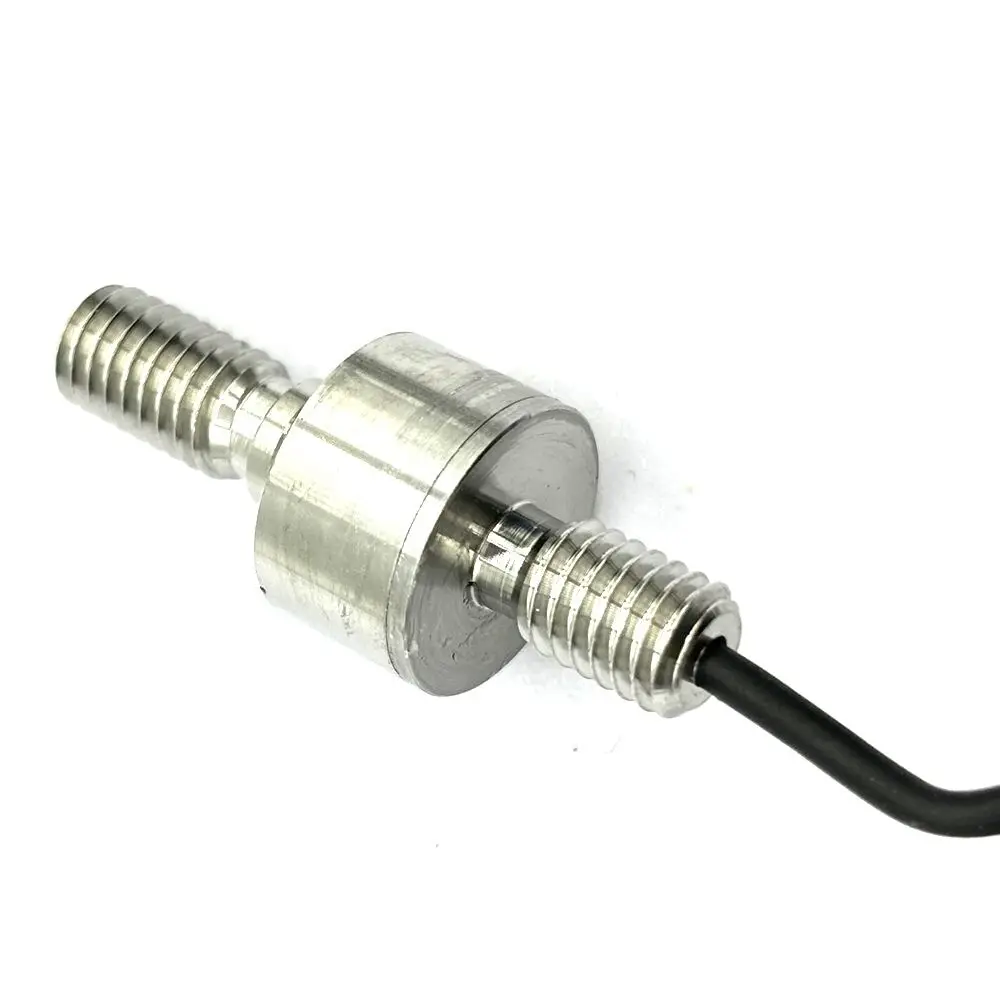 

2025 New Micro miniature M6 M8 inline load cell cells 50kg 300kg 500kg force sensor mini weight sensor DYMH-106