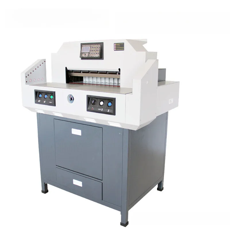 Elektryczny programowalny obcinak 520H do grafiki, broszur, plików, albumów, wytrzymały obcinak do papieru
