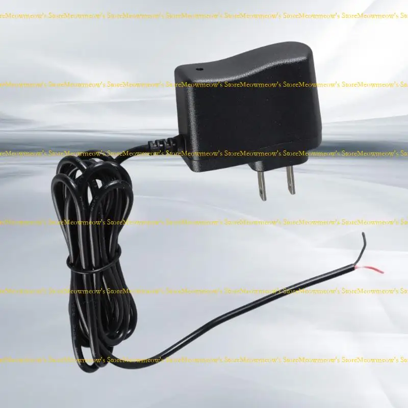 W91A US CLOP POWER CABLE 100V-240V إلى DC1.5V 1A AA/3A/C/D التزيل البطارية