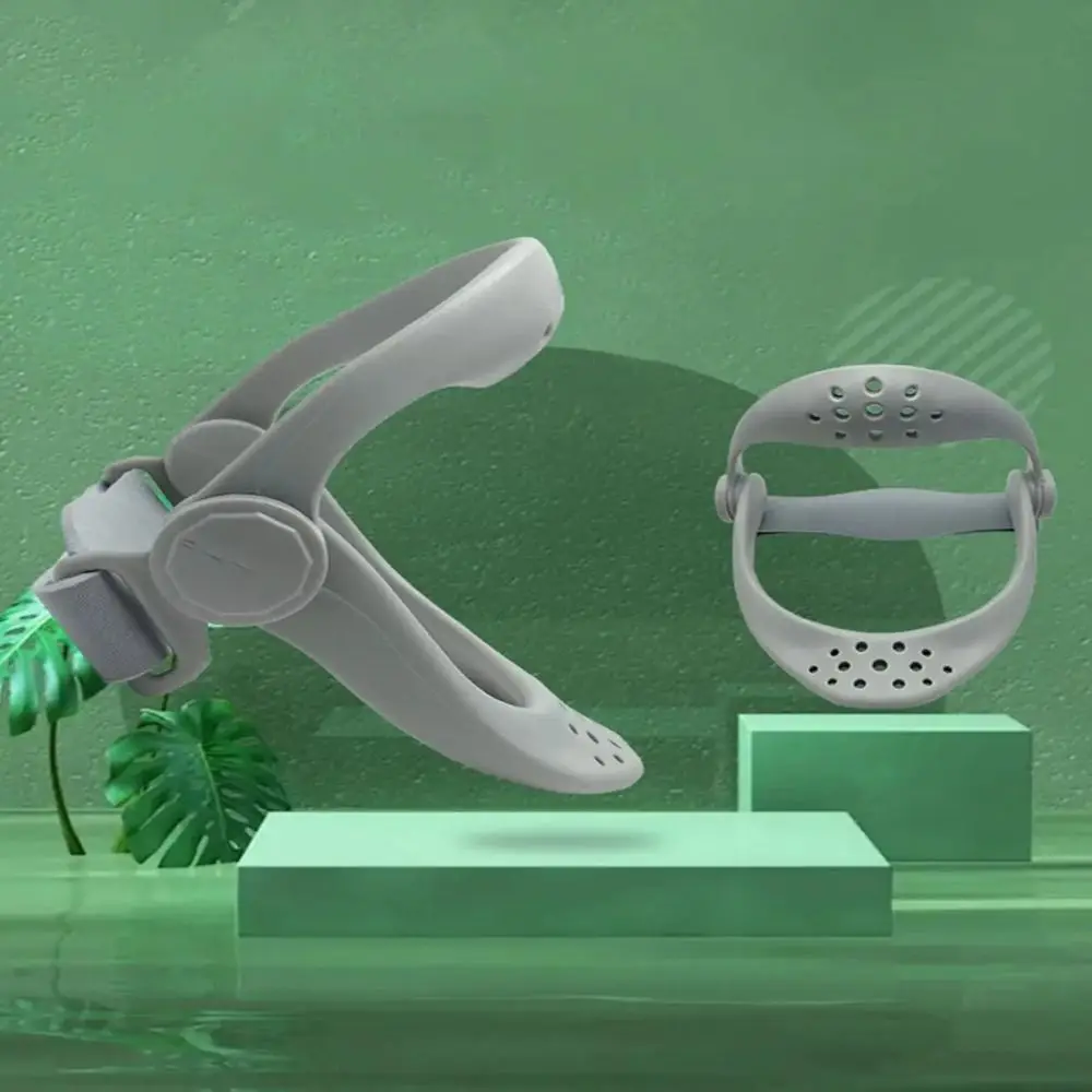 دعامة رقبة مريحة قابلة للتعديل وقابلة للطي وخفيفة الوزن ومصحح وضعية الرقبة وقابلة للتنفس ومريحة لإصلاح الرقبة في المنزل