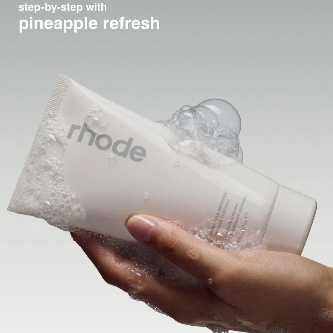 แบรนด์ Pineapple Refresh Daily Cleanser Barrier Butter Intensive Moisture Balm Face Care Whitening Lip Gloss Pocket Blusher Liner