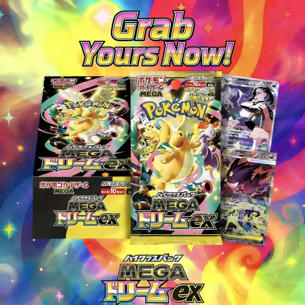 original-genuine-pokemon-trading-ptcg-cards-japanese-m2a-booster-pack-original-box-mega-gengar-ex-mary-card-holder-gold-box-gift