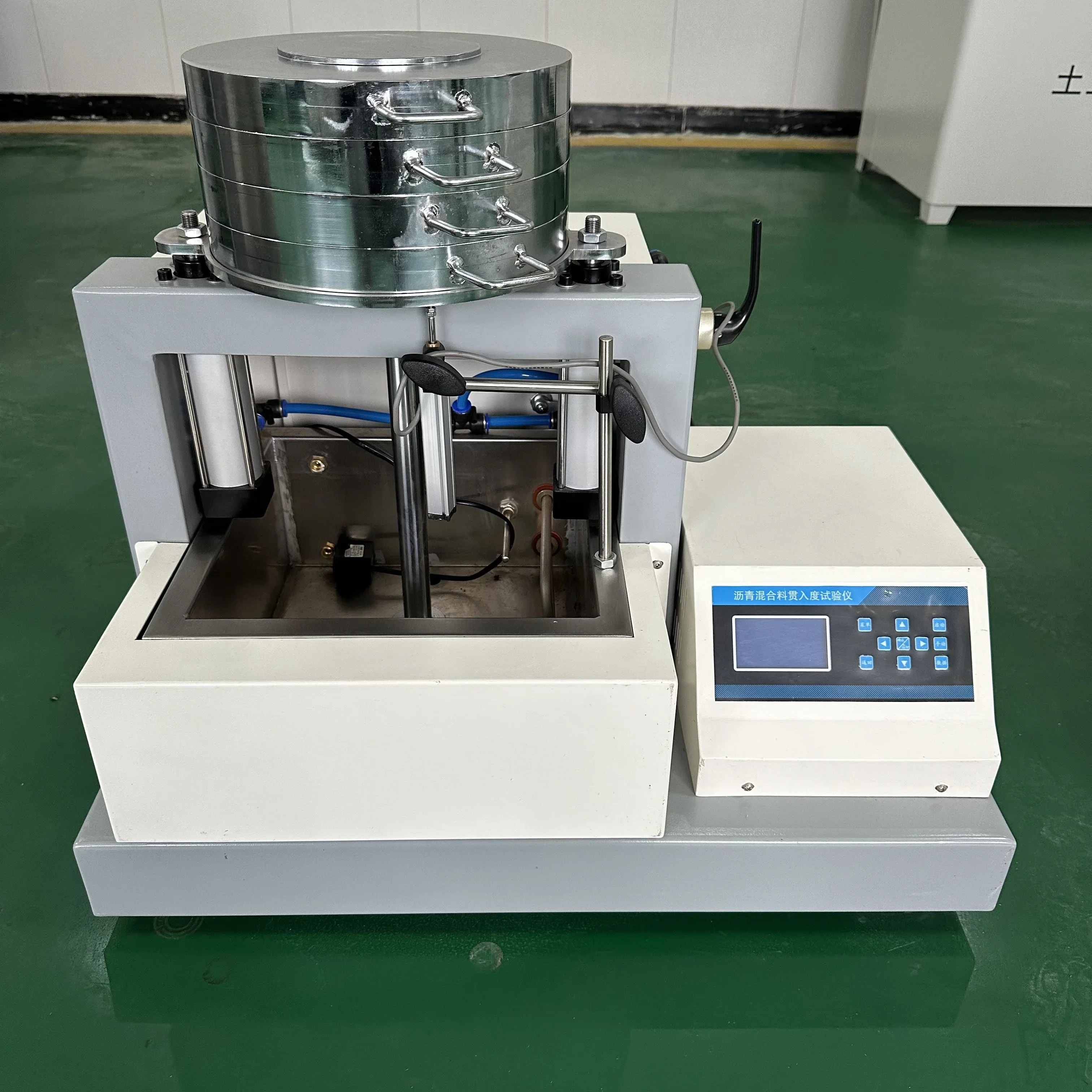 Pouring Type Asphalt Mixture Penetration Tester Road Construction Material Testing Equipment