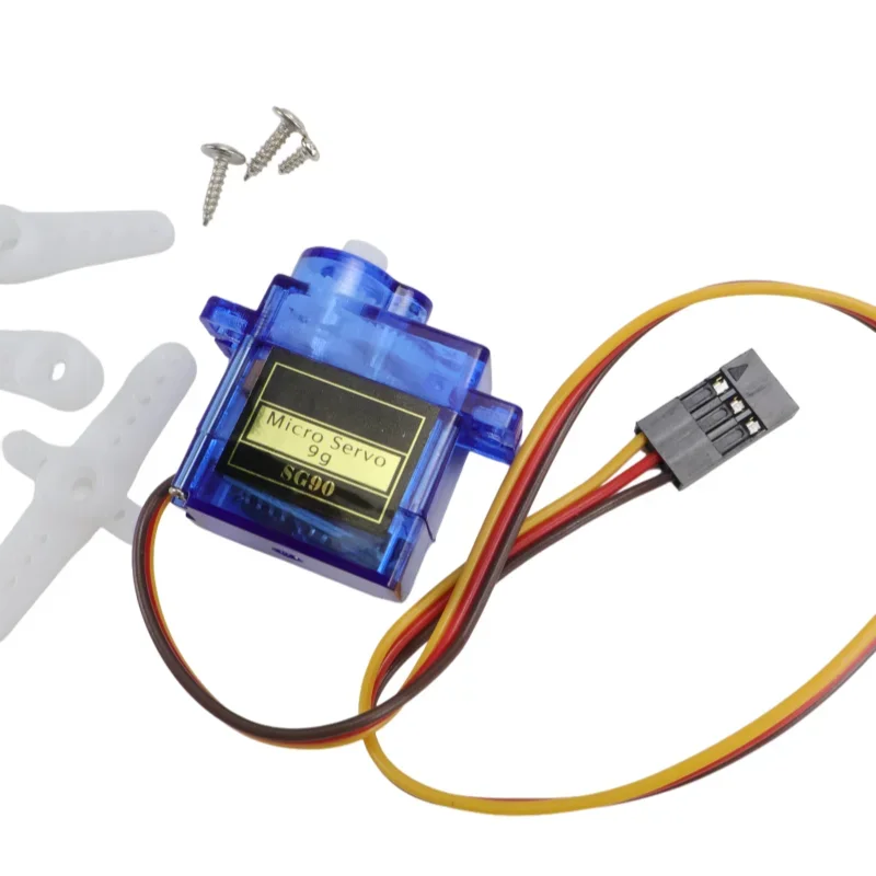 Sg90 9g digital mini micro servo para helicóptero rc avião mini barco carro rotação de 180 graus mg90 9g compatível com trex
