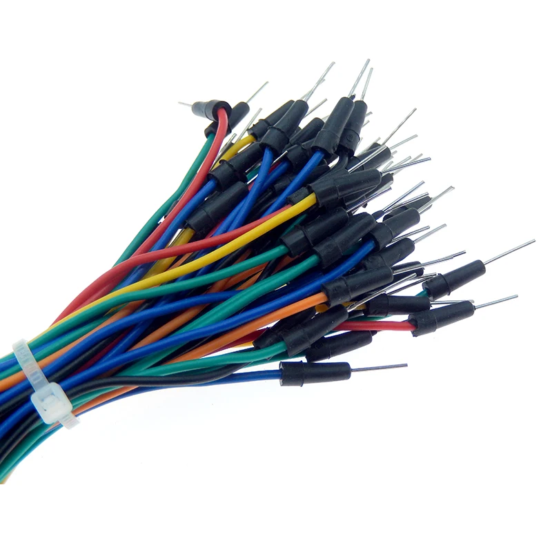 65 pçs/lote nova placa de ensaio flexível sem solda cabos cabos linha placa pão