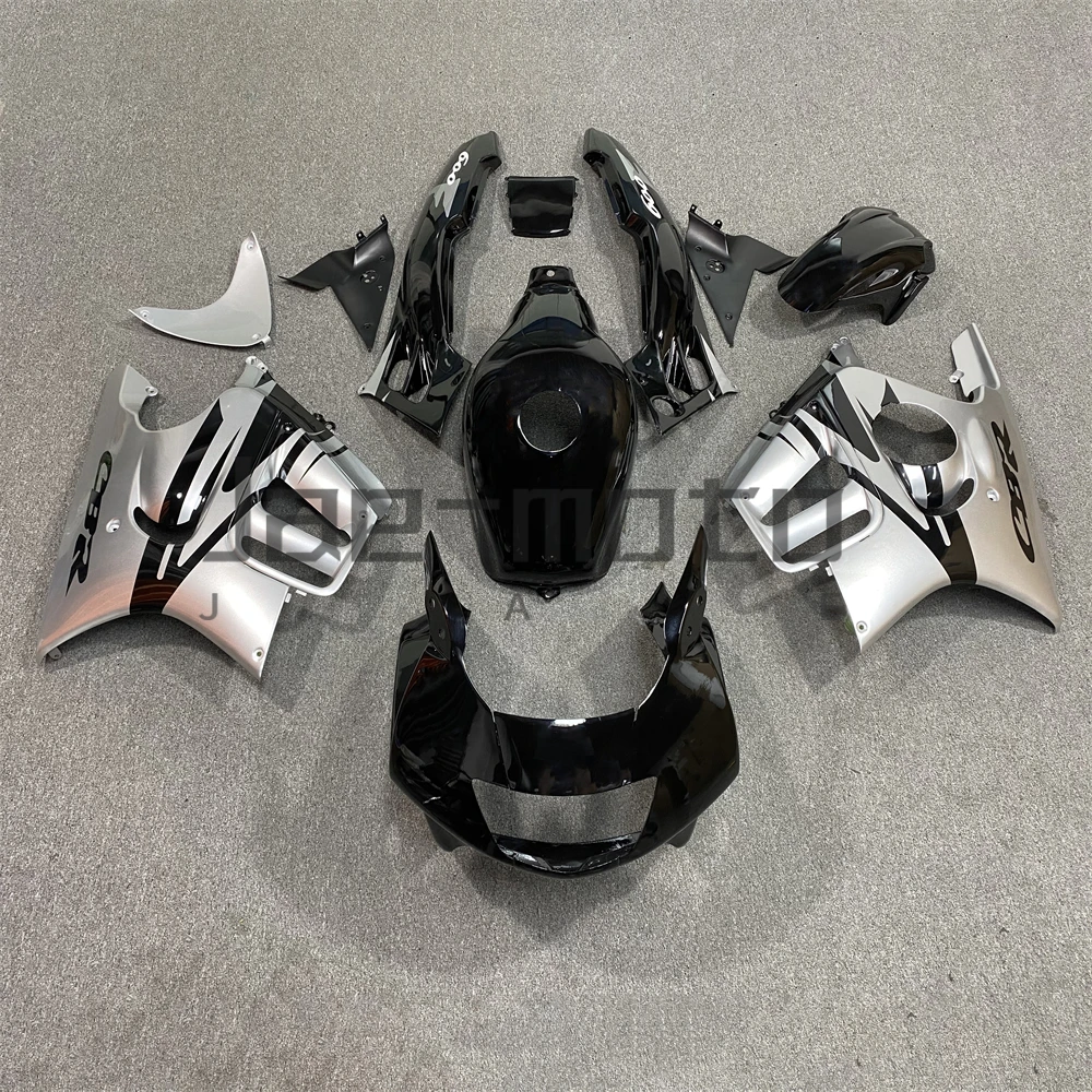 For CBR600 F3 1995 1996 Injection ABS Plastics Full Fairings Kit Mold Replace Accessories CBR 600 F3 1995-1996 Silver Black