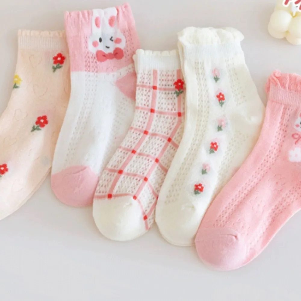 Children's socks girl thin cotton socks mesh baby sock babies child sokken princess silk socks  calcetines toddler baby sock
