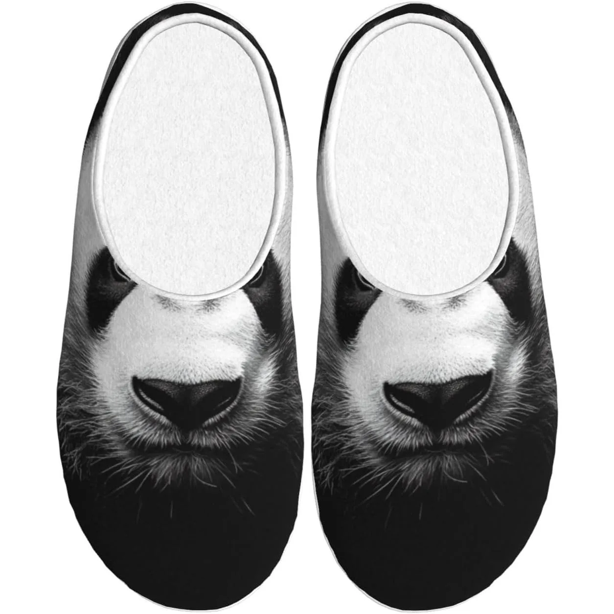 

Panda Bear Women’s Cozy Slippers Soft Cotton Indoor & Outdoor House Slippers With Anti-Slip Sole