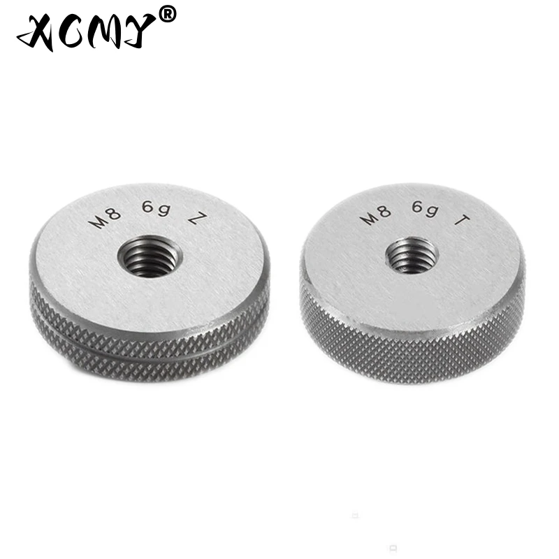 Thread ring gauge, thread tolerance gauge (GO/NO GO) 6g Precision external thread gauge (M1-M30)