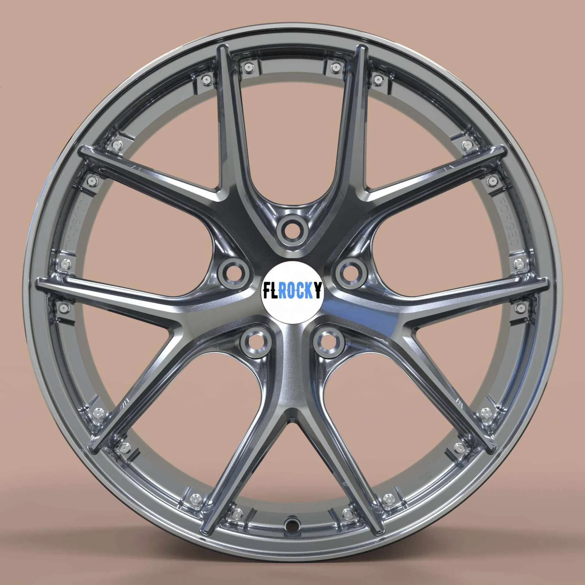 Racing Forged 5X120 Wheels 21-24 Inch Alloy Rims For Range Rover Sport Vogue L405 L460 Aluminum Alloy Passenger