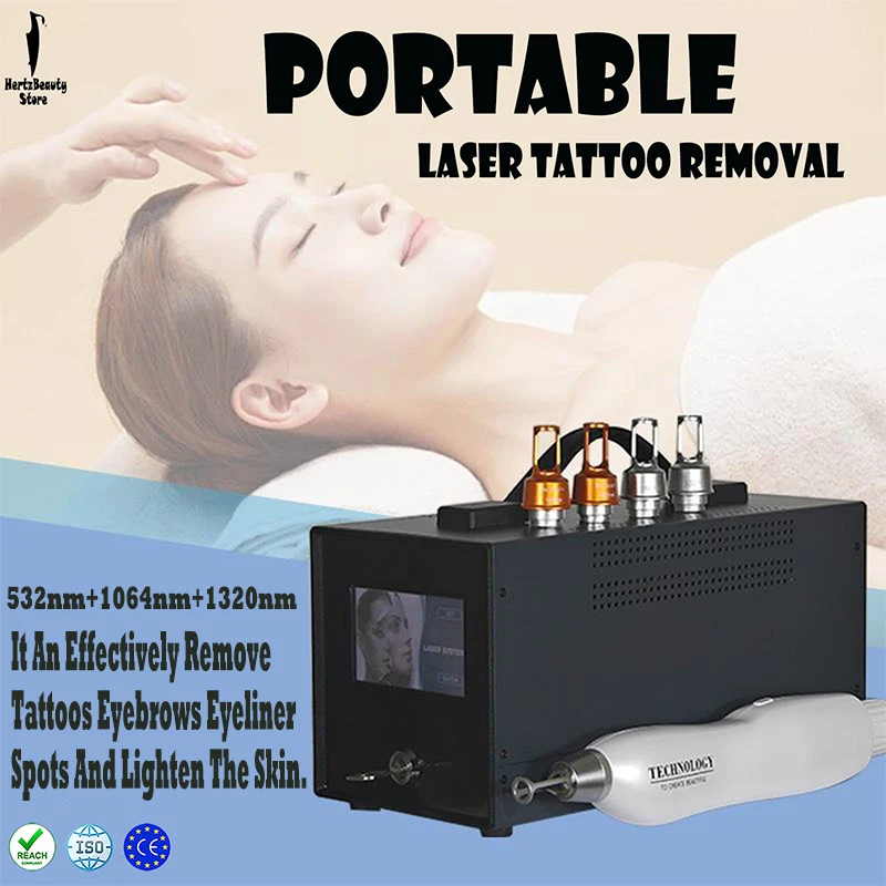 

Pigmentation Correctors Tattoo Removal Laser Spot Removal Carbon Fiber Stripping No Need Water Red Aiming Point Removal Machine