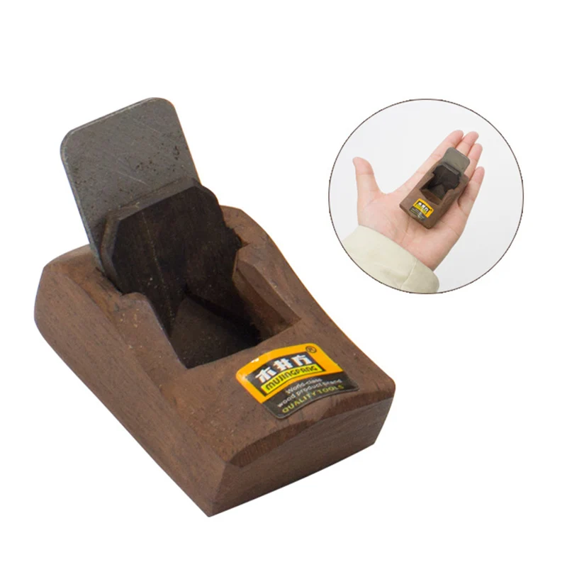 Mini Hand Planes Wooden High Carbon Steel Planer Portable Multi Sized Small Planes Professional Woodworking Manual Tools Ebony