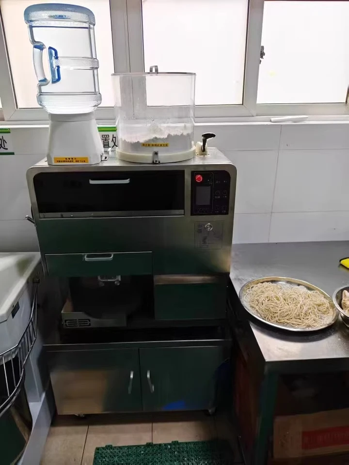 Stainless Steel Automatic Noodle Machine Commercial Pasta Maker Italian Asian Noodles Food Processing Noodle Making Equipment