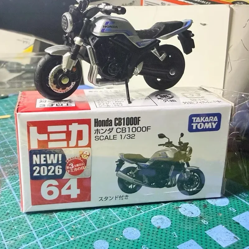 

Hot Tomy Tomica Hon da No.64 Cb1000f Mini Die-Cast Creative Car Model Simulation Vehicle Model Collectable Toy Gift For Fans