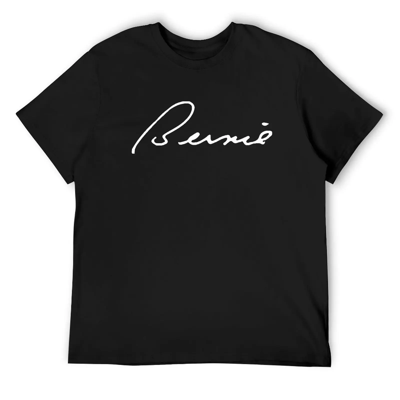 

Bernie Signature T-Shirt blanks anime clothes vintage shirts men graphic