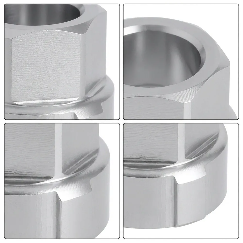 4-Notch Freewheel Puller Tool Built from Electroplated Anodized Cr-Mo Steel for Bicycle Motocross Applications