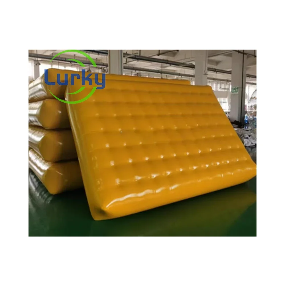 Outdoor Inflatable Jump Pad Emergency Rescue Safety Air Cushion Inflatable Gymnastics Mat For Sale