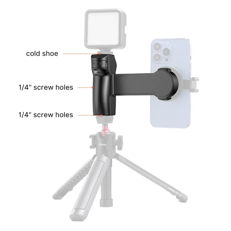 Ulanzi O-LOCK Smart Tracking Gimbal 360° Horizontal Rotation Tracking Phone Holder Gesture Shooting Gimbal Stabilizer for Vlog