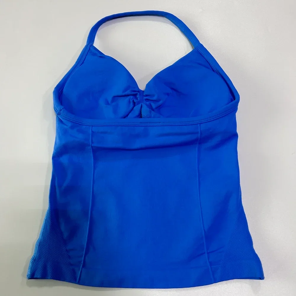 Nahtloses Gym-Set für Damen: Tanktops, High-Waist-Scrunch-Yoga-Leggings, Fitnesskleidung, Workout-Sets, Sportbekleidung, Gym-Anzug, Activewear – Detail 14