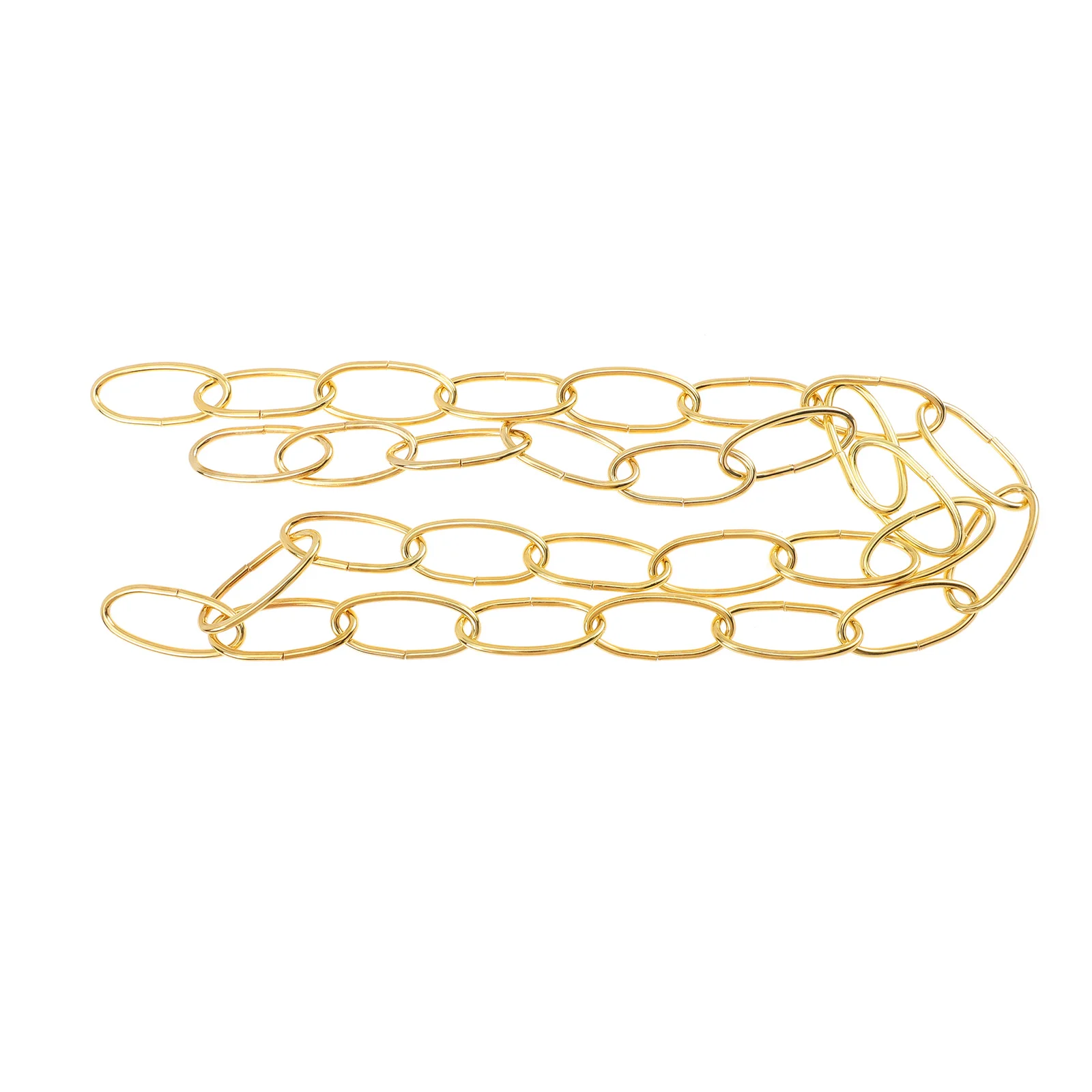 

1pcs Egg Shaped Pendant Lamp Chain Heavy Duty Iron Lighting Connection Chain For Ceiling Hanging Fixture Lighting Accessory