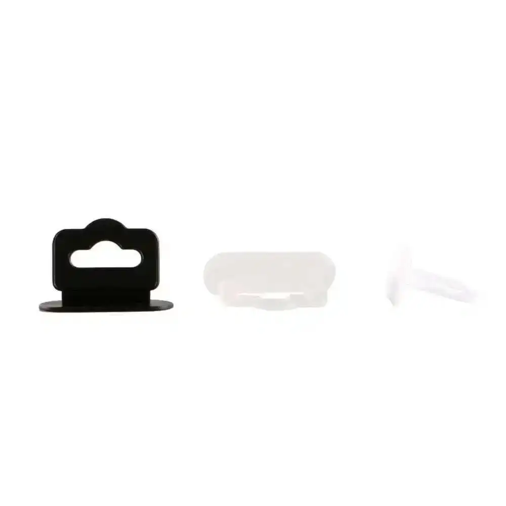 Ganci per linguette appese con manico in cartone per scatola di cartone in plastica in PVC su grucce per borse per scatole di pacchetti di merci