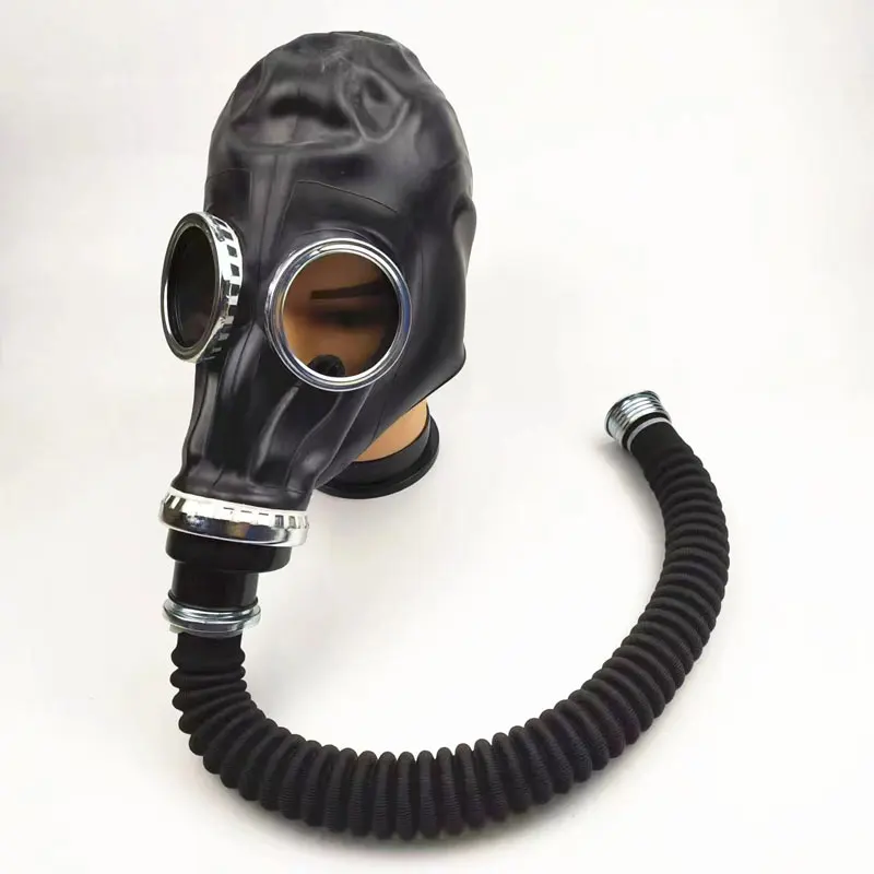 New 64 Type Multipurpose Black Gas Full Mask Respirator Painting Spray Pesticide Natural Rubber Mask Chemical Prevention Mask