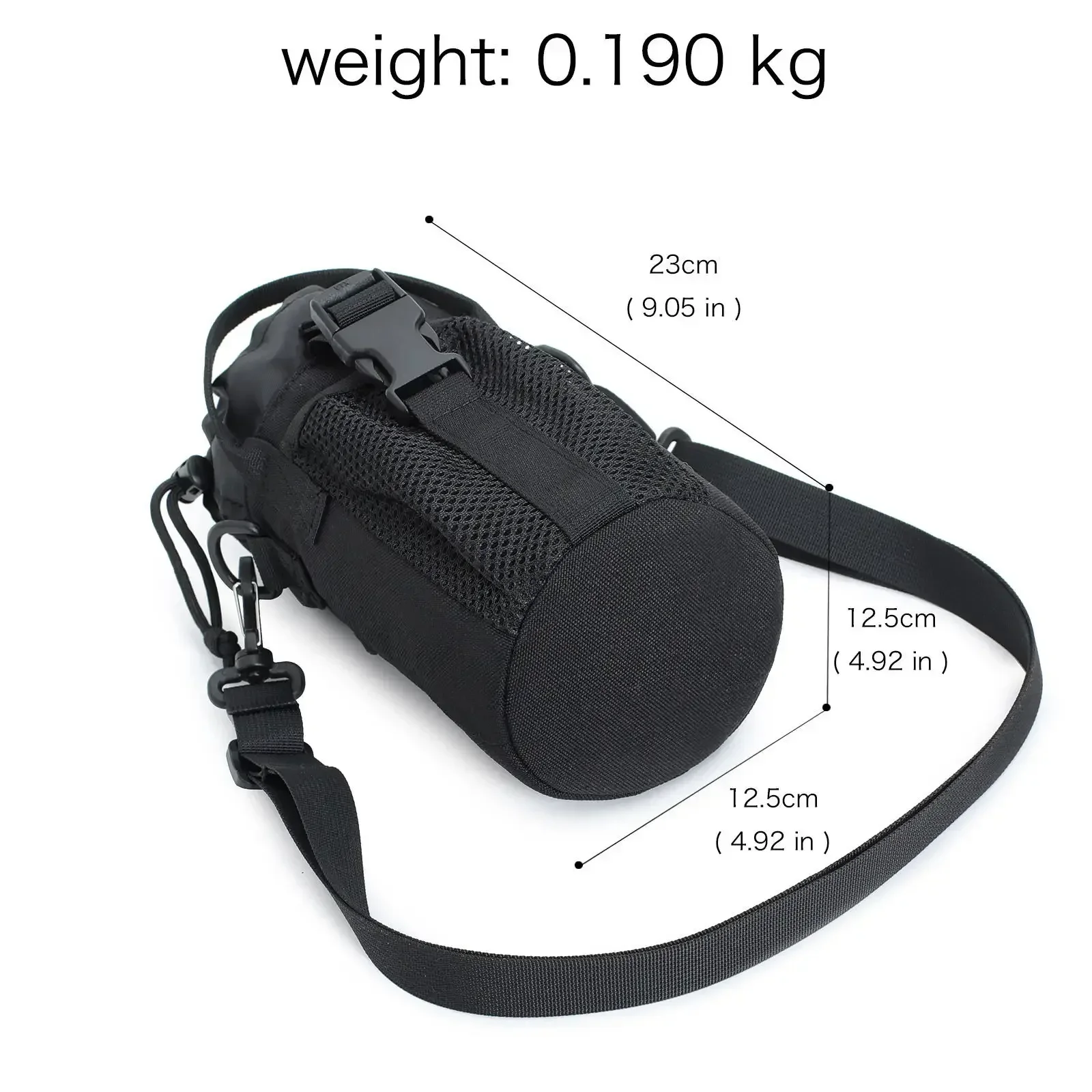 Molle Water Bottle Pouch Hunting Shoulder Bag Outdoor Sports Climbing Camping Hiking Fishing Kettle Canteen EDC Waist Pack Bag