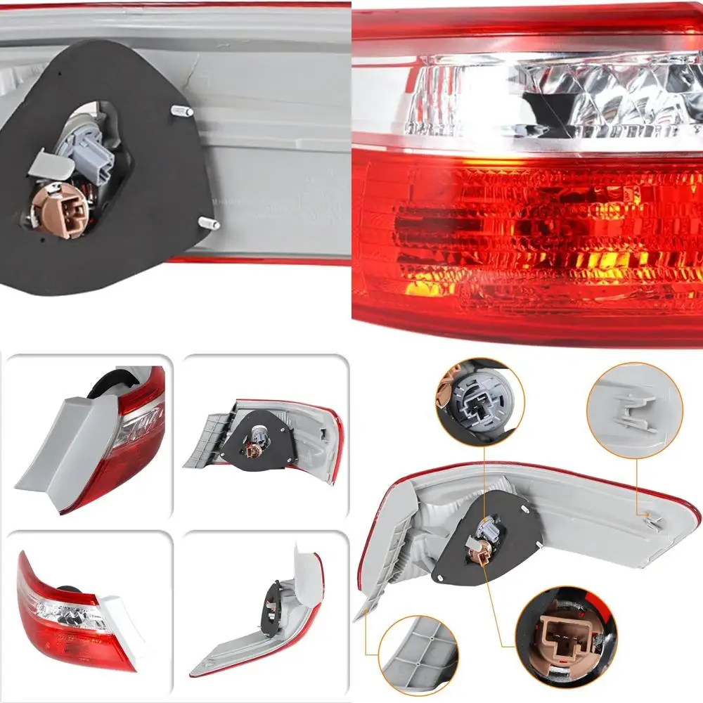 

Left Side 2007-2009 Camry Tail Light Assembly with Brake Lamp for Rear Light Replacement