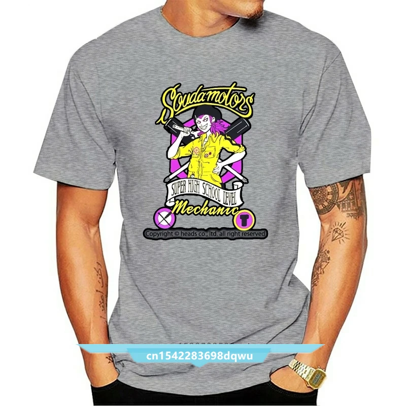 LISTEN FLAVOR DANGAN RONPA Kazuichi Soda camiseta hombres mujeres harajuku kawaii anime juego moda todas las estaciones camiseta
