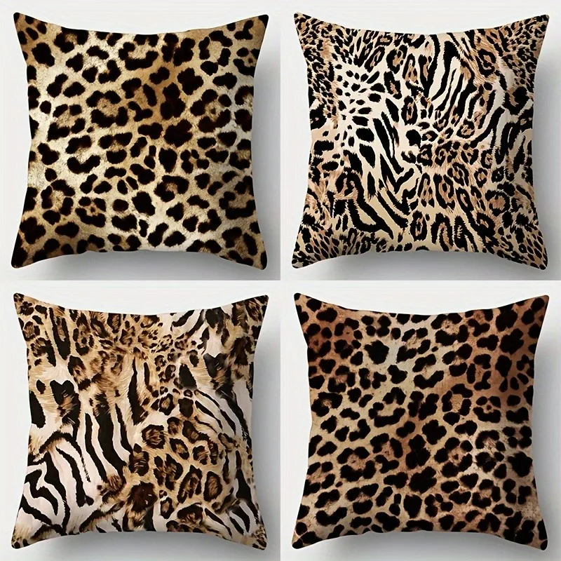 

Black and White Minimalist Geometric PillowcaseBedroom Living Room Sofa Home Decor Polyester Cushion Cover with Zipper