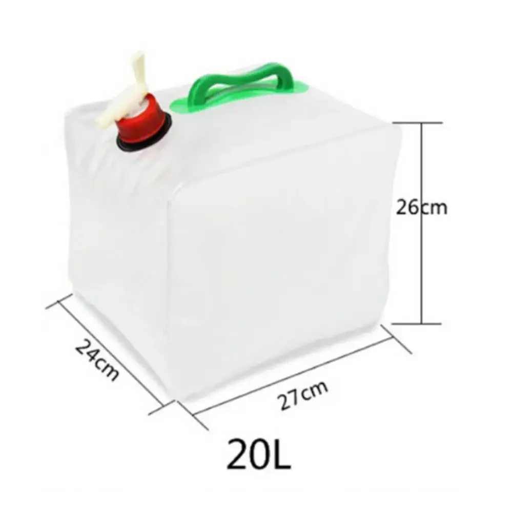 

20L Water Tank Outdoor Water Bags Foldable Portable Drinking Camping Cooking Picnic BBQ Water Container Bag For Car