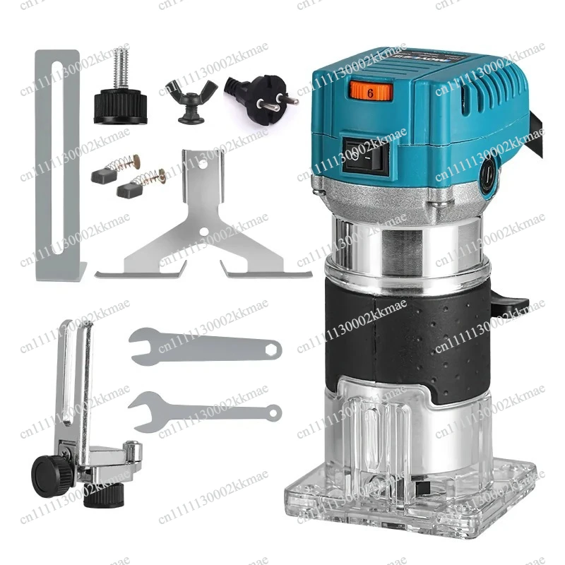 2000W Electric Trimmer Wood Milling Cordless Trimmer Rechargeable Trimming Machine Brushless Slotting Tool