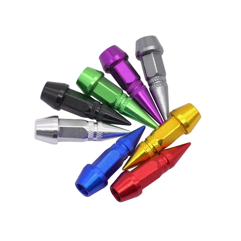 1set/4pcs Tire Wheel Valve Caps, Universal Fits For Car Motorcycle Bike Wheel Tires Valves Tyre Stem Cap Air Cap Airtight Cover