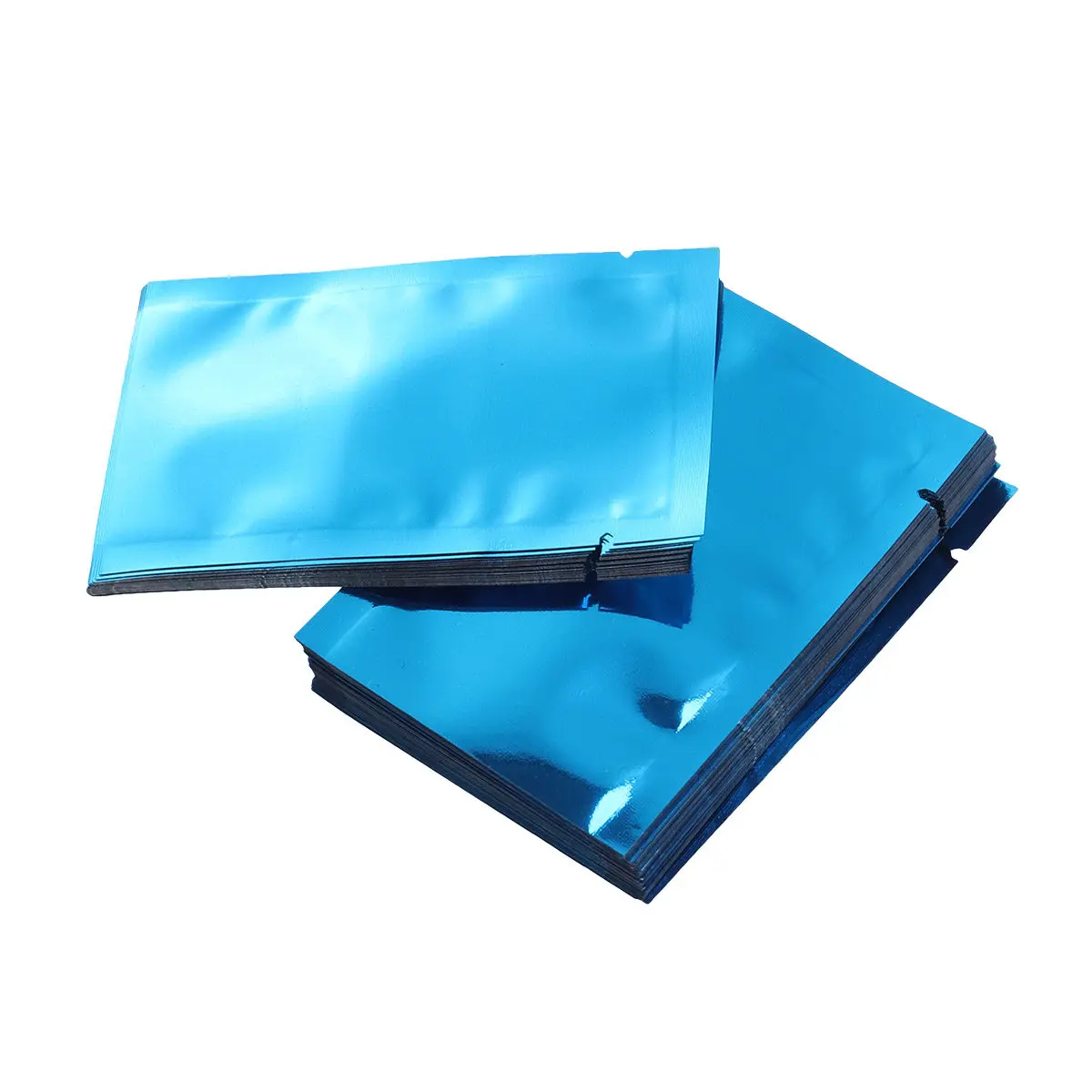 100Pcs Eco Friendly Reusable Food Storage Bags Stand Up with Clear Window Waterproof Resealable for Vacuum Sealer Long Term