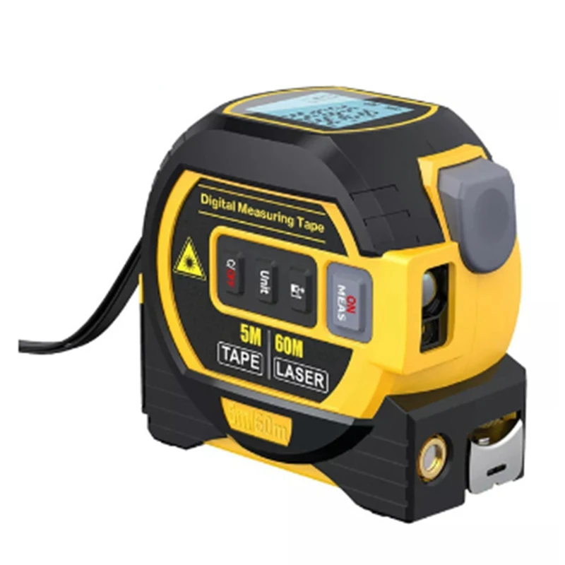 

Laser-Rangefinder Digital Laser-Distance Meter Rangefinder 3 In1 LCD Display 60M