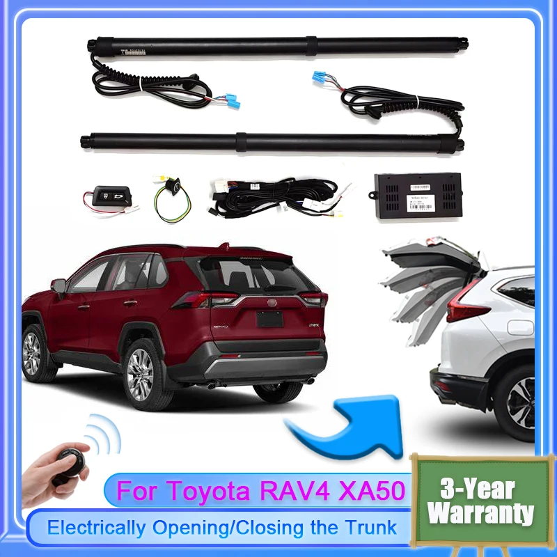 

For Toyota RAV4 WildLander XA50 2018~2024 Vehicle Electric Tailgate Lift for Drive Trunk Intelligent Opening of Tail gate