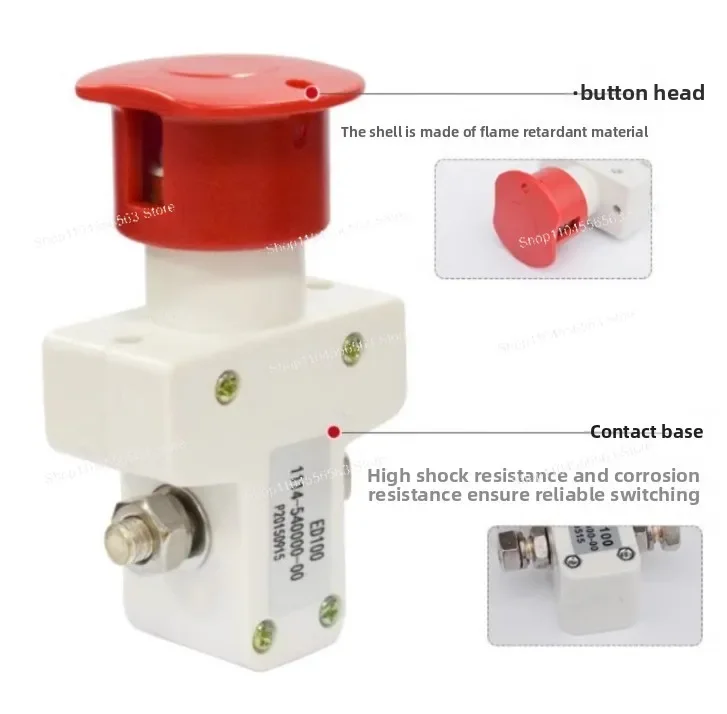 ED100 Pallet Truck Power Supply 1114-540000-00, High Safety Emergency Stop Switch Unit for Industrial Handling Equipment view 2