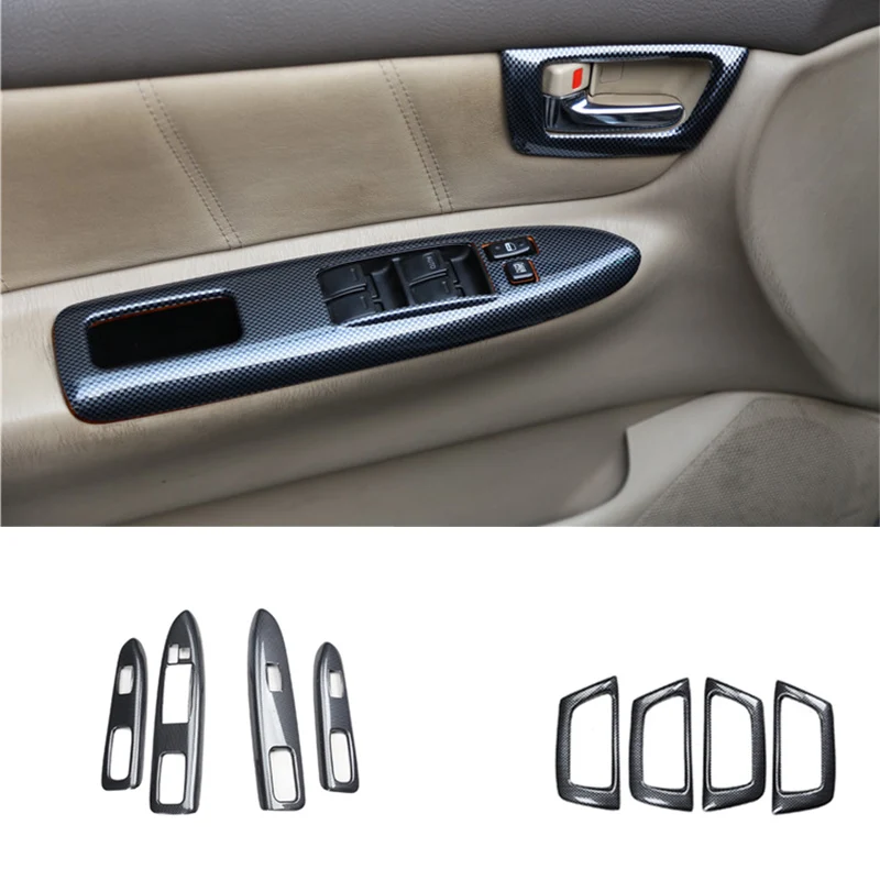 Car Interior Accessories Refit Central Console Dashboard Trim Part  For Toyota Corolla RunX E120 2000-2006 Gear shift panel