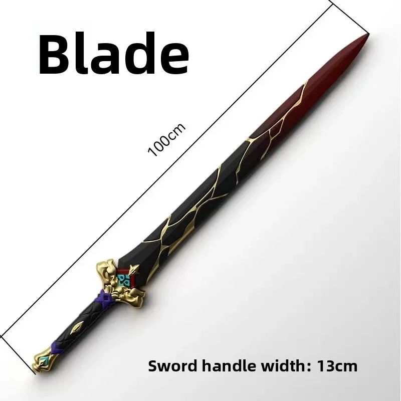 100 cm/33.37in Honkai: Star Rail Bats PU Praktijk Zwaard Riet Cosplay Model Props Game Randapparatuur Collectible Speelgoed Hobby ambachten