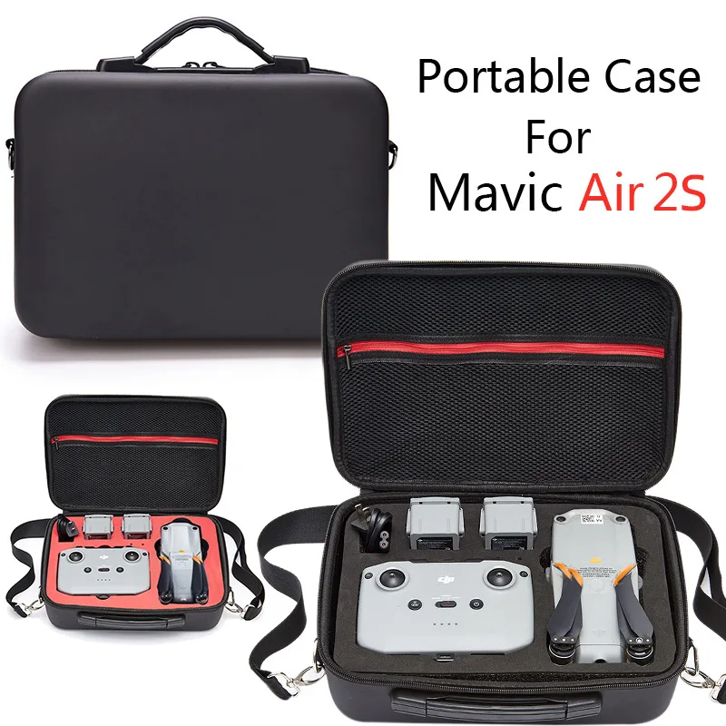 Suitcase DJI Mavic Air 2 2S Drone Hard Shell Travel Carrying Case Battery & Accessories Waterproof Storage HandBagsuitcase