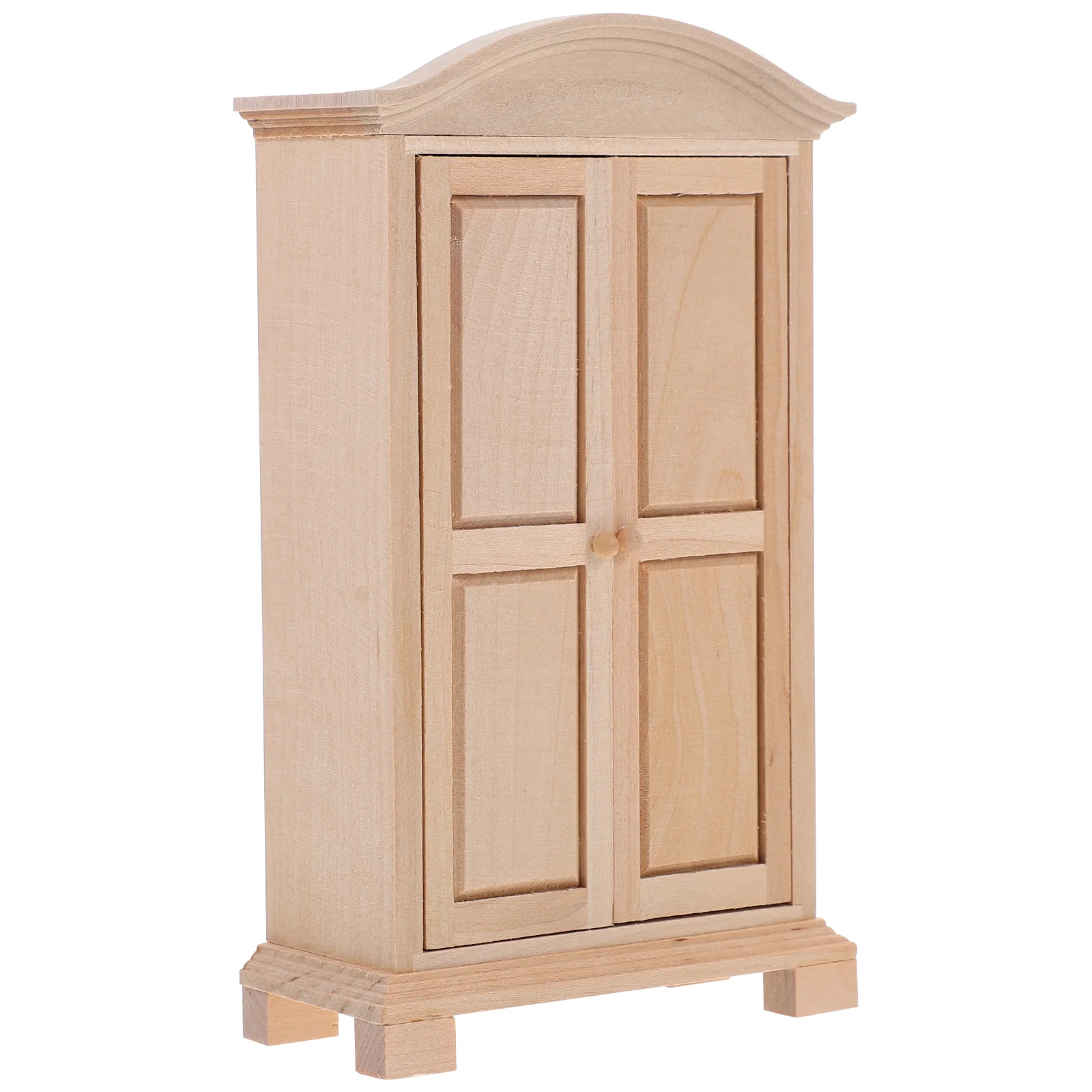 

Dollhouse Furniture Decoration Wooden Closet Model Tiny House Mini Wardrobe Decoration house miniature furniture