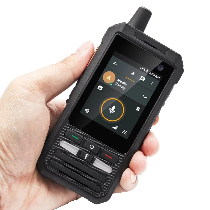 

W8pro 4G Network Radio Zello Android 10 WiFi 2.8 Inch Mobile Phone Realptt GPS Walkie Talkie Support Zello And Real PTT