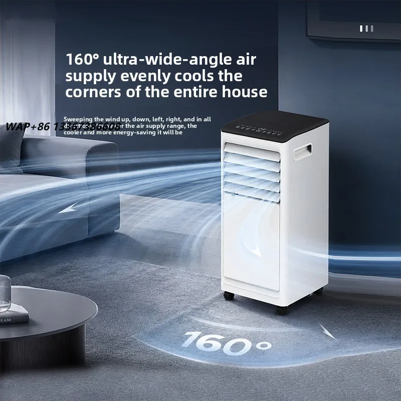 Cross-border Export Mobile air Conditioner Single-cooling Heating All-in-one Unit Variable Frequency Electric Home-use