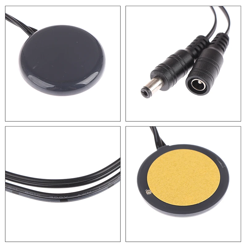 【QTG331】DC12V 24V LED Touch Sensor Dimmer Switch 5A 60W لوحة خشبية مفتاح سطح مخفي لشريط إضاءة LED