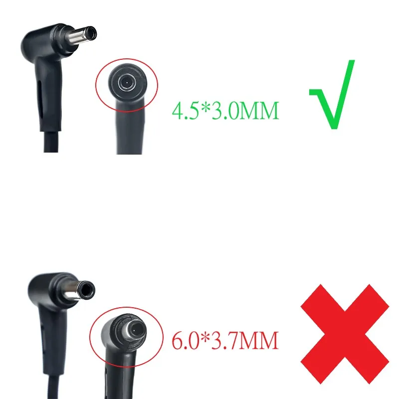 A18-150P1A ADP 200075 M Ładowarka do laptopa 20V 7.5A 150W 4.5x3.0mm Zasilacz sieciowy do Asus X571 X751G X571LI X571LH VX60G T9750 UX535 — zdjęcie 7