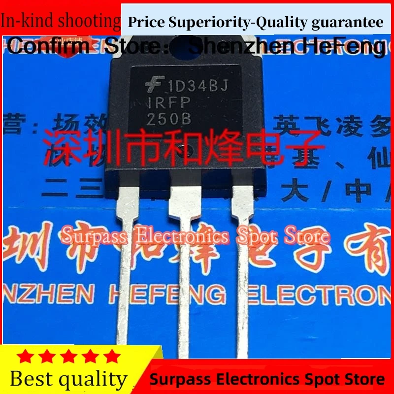 5PCS-10PCS IRFP250B  TO-3P 200V 32A    Original Best Quality   In StockQuick Delivery Fast Shipping